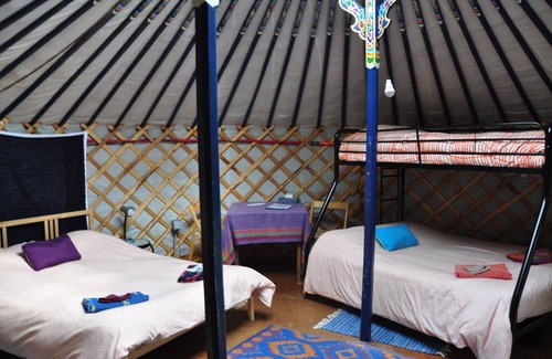 Indian Brook House | The White Moon Yurt at Cabot Shores Wilderness Resort