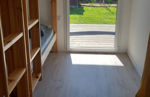 Saint-Pabu House | The wooden vacation home 250 m from the beach/sea - Brittany