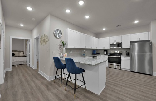 Grogan's Mill Apartment | The Woodlands 2 bed/2 Bath Suite: The Blue Luxe Vol 4of4