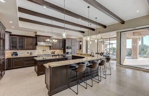 Spring Valley Villa | Theater room - 11 beds - Spa
