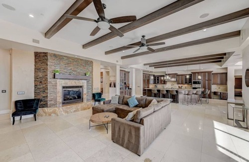 Spring Valley Villa | Theater room - 11 beds - Spa