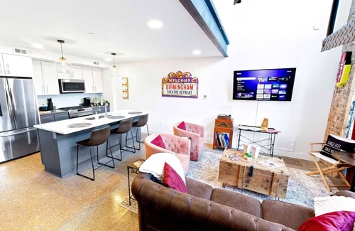 Central City Apartment | Theatre Inspired Loft 2br - 1 Block to Theatres and Downtown