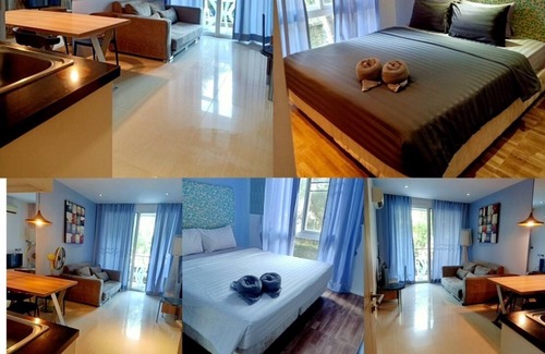 South Pattaya Condo | There is a swimming pool for relaxing. Private parking