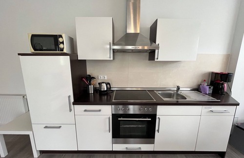 Groemitz Apartment | This as-new vacation apartment is located in a quiet cul-de-sac in Grömi