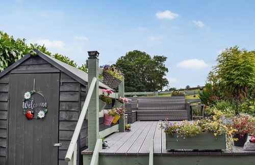 Glaisdale Cottage | This beautiful ground floor apartment has views across the countryside.