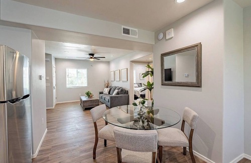 Amphi Apartment | This centrally located 2 bedroom 2 bathroom is fully remodeled with electric vehicle charging on site