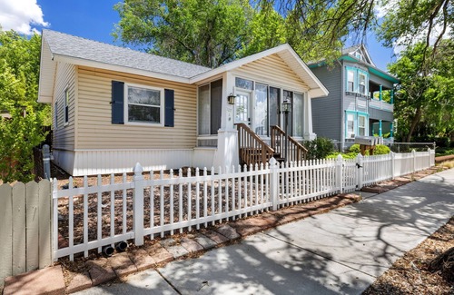Prescott House | This charming 1919 build offers a delightful blend of historic character and modern comforts, mak.