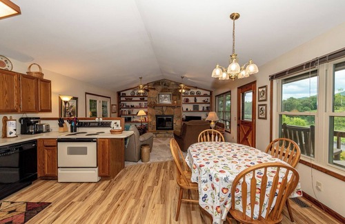 Townsend Cabin | This home is located on a beautiful golf course community and has a view