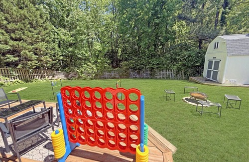 Northeast Raleigh House | This Must Be The Place | Private Gym + Fenced Yard