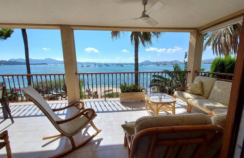 Puerto de Pollensa Apartment | Three Bedroom Apartment on the Pine Walk With Superb Views. Wifi and Air Con