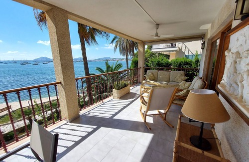 Puerto de Pollensa Apartment | Three Bedroom Apartment on the Pine Walk With Superb Views. Wifi and Air Con