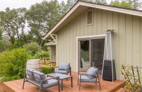 Kenwood House | Three bedroom home with Pool, Hot Tub, & Firepit in the Vineyards.