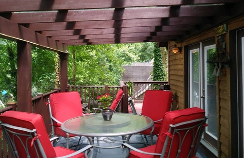 Snellville House | Three Story Cedar A-Frame Lake House With Plenty Of Amenities