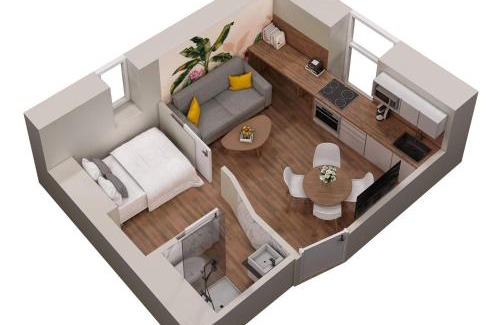 La Destrousse Apartment | THYM * Cosy * Fibre * Confort