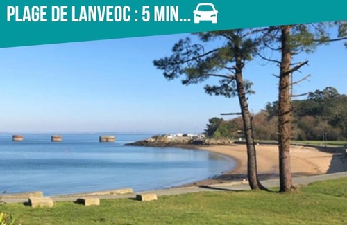 Lanveoc House | TI GLAS - La maison bleue