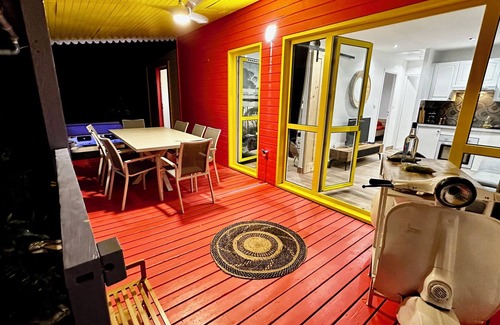 Bouillante Apartment | Ti Kaz Coco Jungle Jacuzzi & sea view