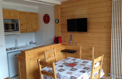 Tignes le Lac Apartment | Tignes The lake on skis 4 pers Bec Rouge large terrace