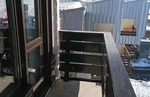 Val Claret Apartment | Tignes Val Claret Studio Plein Sud glacier view