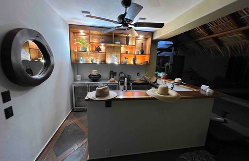 Lazaro Cardenas House | Tiki-Chic Ocean-View Wellness Luxury Villa