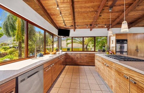 Hanalei House | Tiki Home - Unique Custom Home Steps to the Beach and Town