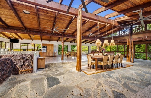 Hanalei House | Tiki Home - Unique Custom Home Steps to the Beach and Town