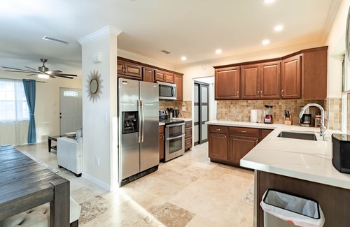 Land of the Presidents House | Tiki Paradise OasisnHome + Pool, Tiki Hut & 10 Min to Beach!
