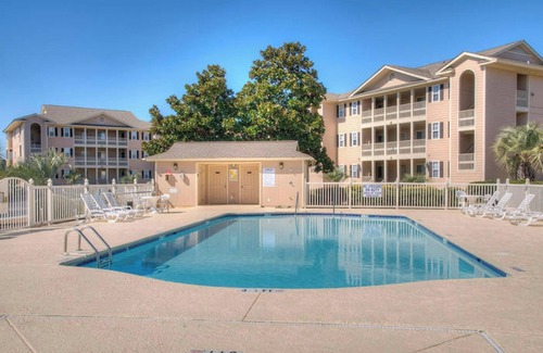 Cherry Grove Beach Apartment | Tilghman Shores A6- 2BR- Pool, Hot Tub