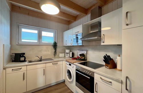 Olpenitz House | TimeOut Baltic Sea - bathtub, fireplace, sauna, terrace, e-charging station, parking space