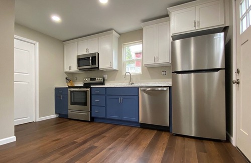 Morgantown Cottage | Tiny Blue House offers Simplicity in a great location