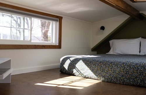 Pisgah Forest House | Tiny Blue Pisgah Forest