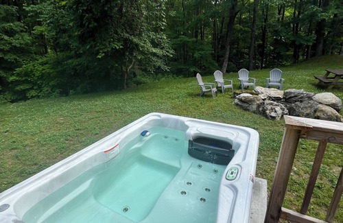 Pownal House | Tiny house & hot tub nestled on 150+ acres of the Green Mtns of Vermont.