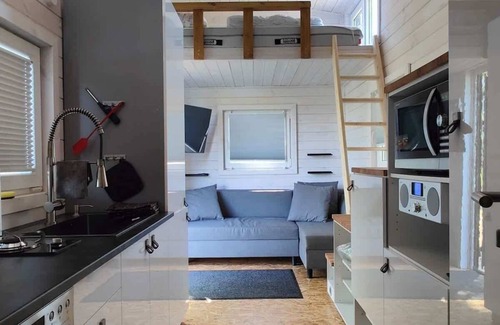 Buhlau Apartment | Tiny house in a peaceful, secluded location with a large terrace right by the na