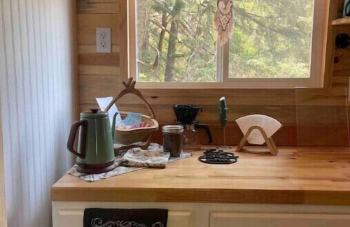 Umpqua House | Tiny House nestled into the Forest on 160 acre Playground.