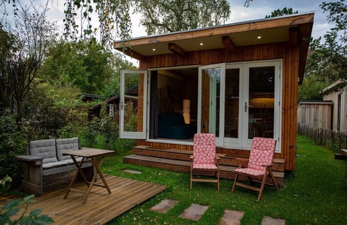 Sint Maartensvlotbrug House | Tiny House Philomenos, eco-friendly built in the beautiful Campanula Park, Sint Maartenszee