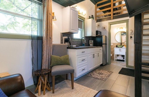 East Syracuse House | Tiny house with private Hot Tub