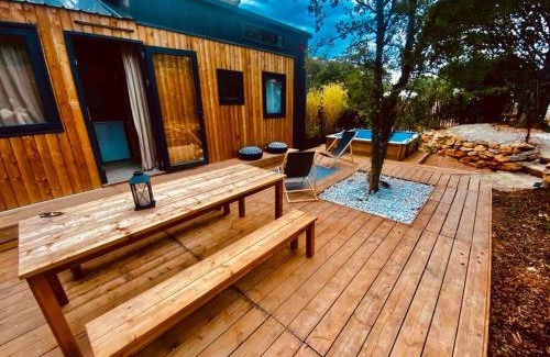 Plan-d'Aups-Sainte-Baume Ski Chalet | Tiny LiLouMaCa Cœur Ste Baume