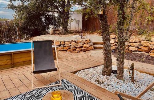 Plan-d'Aups-Sainte-Baume Ski Chalet | Tiny LiLouMaCa Cœur Ste Baume