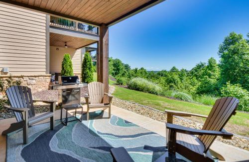 Toccoa Apartment | Toccoa Condo on Golf Course with Patio and Grill