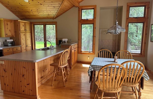 Sturgeon Bay House | Toft's Point West- waterfront cottage on 200 ft. of private shore