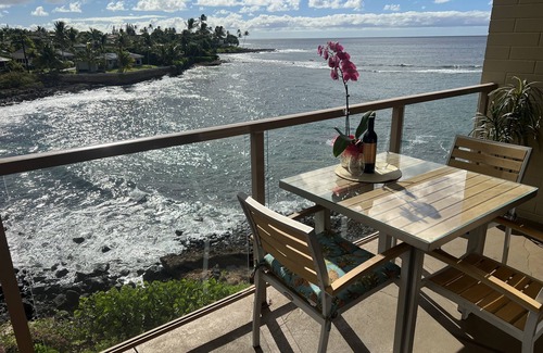 Poipu Condo | Top Floor, Ocean View Condo at Kuhio Shores