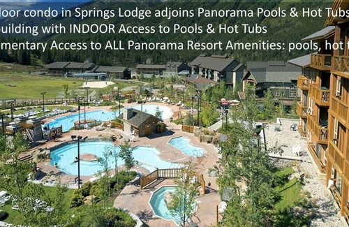 East Kootenay Condo | TOP FLOOR overlooking Ski Hill | Ski In/Out | Indoor Access to Pools & Hot Tubs