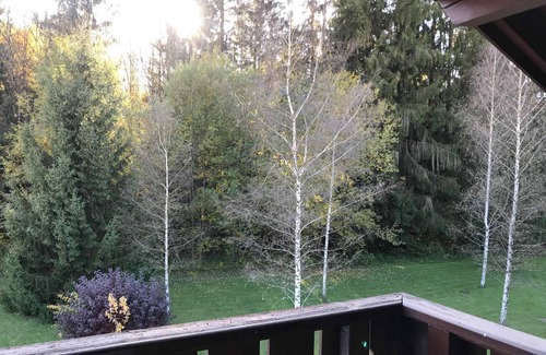 Samoens Apartment | Top floor studio with pools, sauna, gym, parking, and mountain views in Samoëns