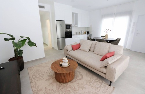 Los Imbernones Apartment | Top location! Stylish & sunny corner apartment near beach, nature & conviviality