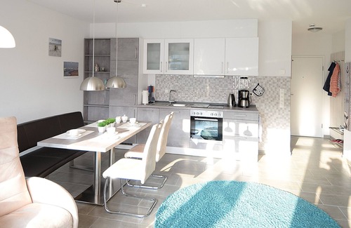 Bensersiel Apartment | Top location, New, Superior equipment, Near the beach, Am Hafen, Internet, Barrier-free
