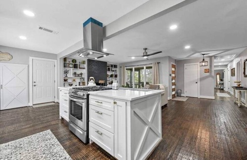 Oak Cliff House | Top Rated Updated Home with Game Room. Cozy Family Getaway