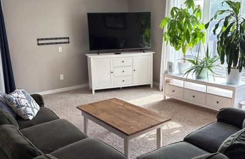 Scottville Apartment | TOP SHELF 2-bedroom apartment in charming Scottville with WiFi, AC