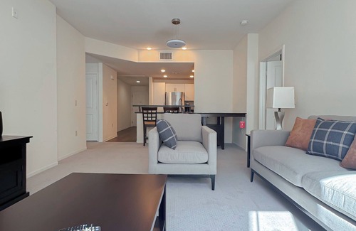 Carmel Valley Apartment | Torrey Gardens – Luxe 2BRs with ocean views, resort pool, and pet spa.