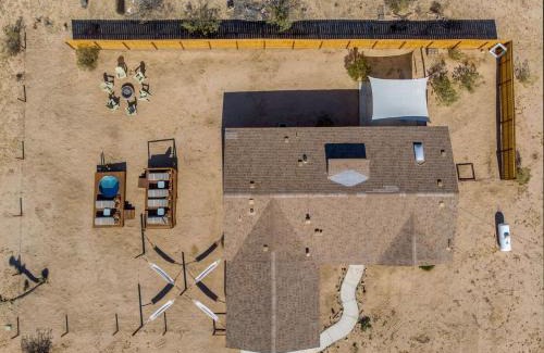 Joshua Tree House | Total Serenity Cowboy Pool Fire Pit Views