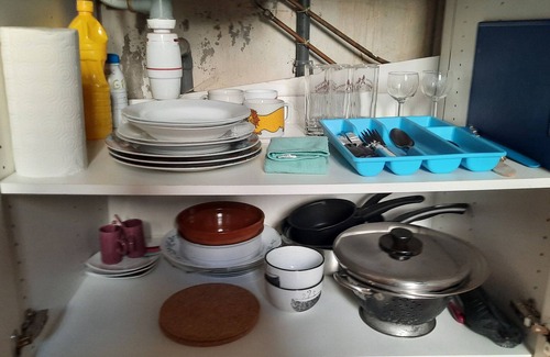 Montastruc-la-Conseillere Apartment | Toulouse 15 min renovated 2-person apartment on ground floor 140 cm bed