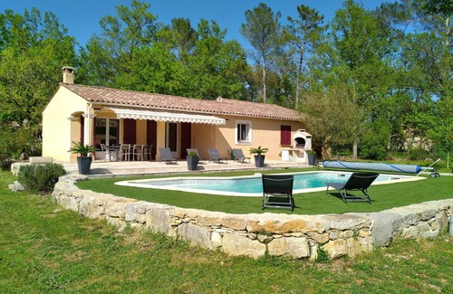 Tourrettes House | Tourrettes:air-conditioned villa, private pool, heated possibility Avril to Sept